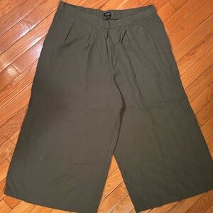 LOFT wide-leg capris